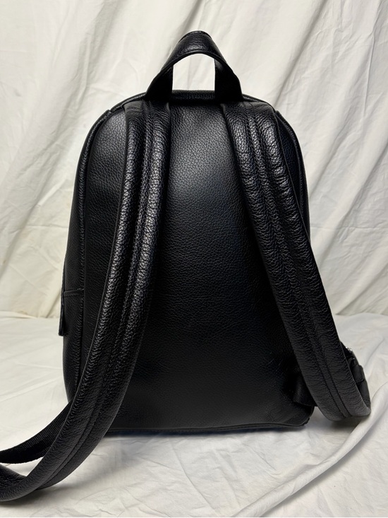 Marc Jacobs Large Biker Backpack – Black Pebbled Leather - Picture 6 of 9